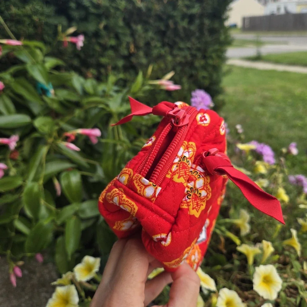 Kansas City Chiefs Vera Bradley Cosmetics Bag